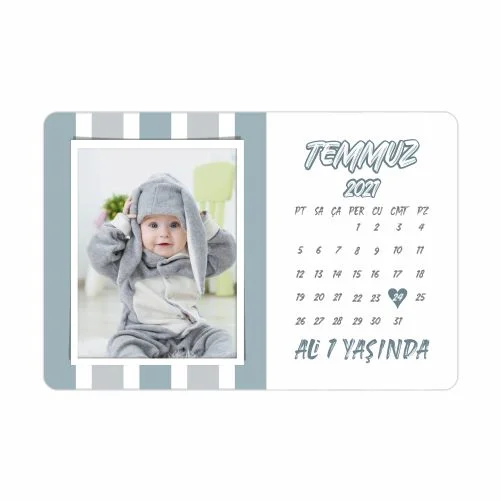 Takvim Tasarımlı Doğum Günü Magnet